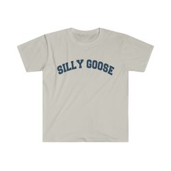 Silly Goose Varsity Style Funny Meme Tee Shirt