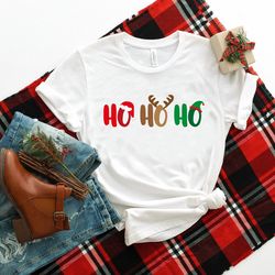 Christmas T shirt, Funny Christmas Shirt, Womens Cute Shirt, Xmas Crewneck, Ugly Tshirt, Retro Graphic Tee, Womens Holid