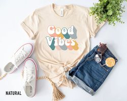 Good Vibes Shirt, Good Vibes Only, Peace Shirt, Retro Shirt, Kindness Shirt, Vintage Shirt, Sunshine, Hippie Shirts, Ret