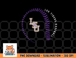 LSU Tigers Baseball Fastball Gray Officially Licensed V-Neck png, digital download copy