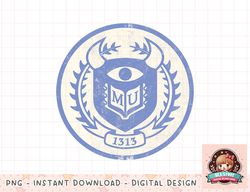Disney Pixar Monsters University Distressed School Logo png, instant download, digital print