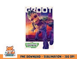 Marvel Guardians of the Galaxy Volume 3 Groot Poster png, digital download copy