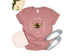 Queen Bee Shirt, Save The Bees, Bee Tshirt, Gift For Girlfriend, Girlfriend Gift, Gift For Her, Queen Bee Tee, Bee Lover