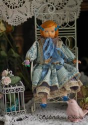 Christmas gift Handmade textile doll Interior dolls Gift dolls Exclusive dolls Rag dolls Textile dolls christmas gift