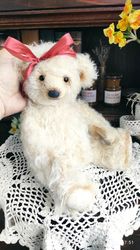 Handmade Artist Collectible Teddy Bear OOAK Vintage Victorian Style toys Stuffed bears animal toys bear plushinnes toy d