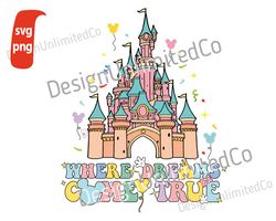 Disney Magical Castle png, Family Trip svg, Disney Castle Fireworks svg, Disney Birthday Castle svg, Magical Kingdom svg