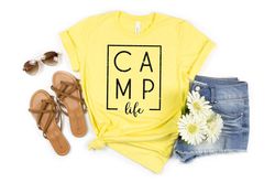 Camping Life Shirt,Camping Shirt,Funny Camping Shirt,Camping Gift,Camper Shirt,Camp Squad T shirt,Matching Friends Campi
