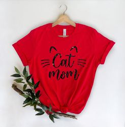 Cat Mom Shirts,Happy Mother's Day,Best Mom,Gift For Mom,Gift For Mom To Be,Gift For Her,Mother's Day Shirt,Trendy,Long S