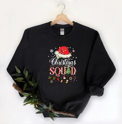 Christmas Family Squad Sweatshirt,Christmas Family Shirt,Christmas Gift,Holiday Gift,Leopard Shirt,Christmas Family Matc