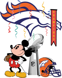 Denver Broncos Logo Set Design SVG Files, Cricut, Silhouette Studio, Digital Cut Files
