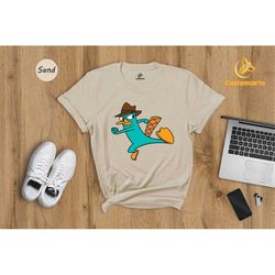 Disney Phineas and Ferb Perry the Platypus T-Shirt, Magic Kingdom Shirt, Disneyland Family Vacation Trip Gift