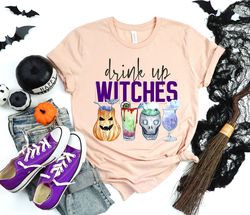 Drink Up Witches Shirt , Halloween Party Shirt, Halloween Party Outfit, Halloween Gift, Halloween Shirts for Women, Matc