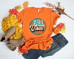 Fall Vibes Leopard Retro Shirt,Thanksgiving Shirt,Thanksgiving Family Shirts,Thanksgiving Shirts,Thankful Grateful Bless