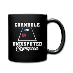 Cornhole Mug, Cornhole Gifts, Cornhole Player Gift, Corn Hole Cup, Cornhole Coffee Mug, Cornhole Gift d1266
