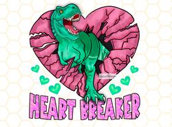 Heart Breaker PNG  Dinosaur png  Valentines png  S