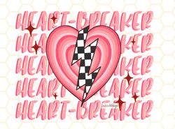 Heart Breaker PNG  Retro Valentine Png  Retro png