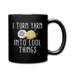 yarn mug, knitting mug, funny mug, knitter gift, funny yarn mug, knitting gift, funny knitting mug, funny crochet mug, g