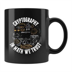 Cryptography Mug, Crypto Gift, Encryption Mug, Cyber Security Mug, Cryptography Gift, Crypto Coffee Mug, Encryption Coff