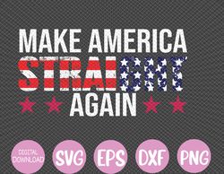 Make America Straight Again MASA Svg, Eps, Png, Dxf, Digital Download
