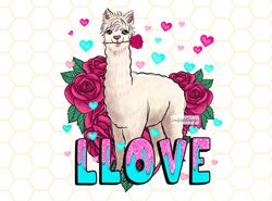 Love PNG  Llama Sublimation png  Valentines png  S