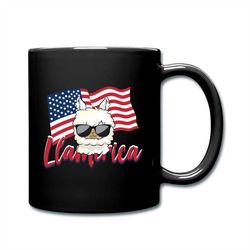 Coffee Mug, Llama Mug, Birthday Gift, America Mug, American Gift, Llama Cup, Alpaca Mug, Llama Coffee Mug, Alpaca Gift,