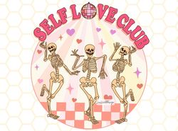 Self Love Club PNG  Skeleton png  Mental Health Pn