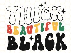 Thick Beautiful Black PNG  Black History Month png