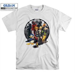 Disney Kingdom Hearts Dark Squad T shirt Hoodie Hoody T-shirt Tshirt S-M-L-XL-XXL-3XL-4XL-5XL Oversized Men Women Unisex
