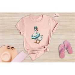 Duck Summer Shirt, Summer Vacation Shirt, Spring Break 2023 Shirt, Cute Duck Summer Vibes Gift, Cute Birthday Tee