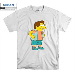 The Simpsons Nelson Muntz Cartoon T shirt Hoodie Tote Bag Hoody T-shirt Tshirt S-M-L-XL-XXL-3XL-4XL-5XL Oversized Men Wo