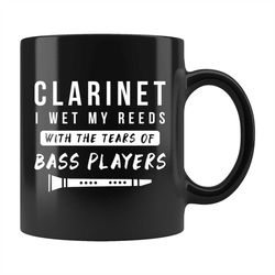 Clarinet Gift, Clarinet Mug, Clarinetist Mug, Clarinetist Gift, Clarinet Player Gift, Clarinet Player Mug Clarinet Teach