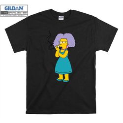 The Simpsons Patty Bouiver Art Cartoon T shirt Hoodie Tote Bag Hoody T-shirt Tshirt S-M-L-XL-XXL-3XL-4XL-5XL Oversized M