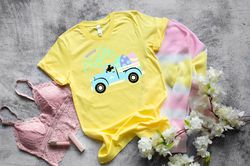 Happy Easter Shirt,Easter Truck Shirt,Easter Shirt For Woman,Vintage Truck with Carrot Shirt,Easter Shirt,Easter Family