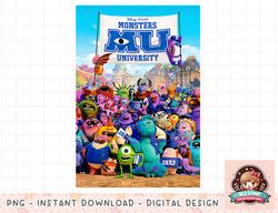 Disney Pixar Monsters University Poster png, instant download, digital print