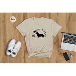 My Patronus is a Corgi Shirt, Gift for Dog Lovers, Corgi Lovers Tee, Harry Potter Fan Gift, Dog Owner T-Shirt, Potterhea