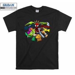 Famous Spider-Man Interview Avenger Superhero T shirt Hoodie Hoody T-shirt Tshirt S-M-L-XL-XXL-3XL-4XL-5XL Oversized Men