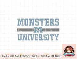 Disney Pixar Monsters University Simple Boarder Collegiate png, instant download, digital print