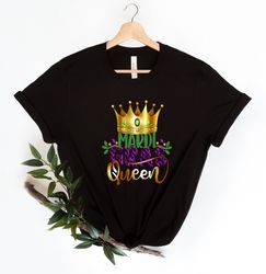 Mardi Gras Queen Sweatshirt, Nola Shirt,Fat Tuesday Shirt,Flower de luce Shirt,Louisiana Shirt,Saints New Orleans Shirt,