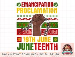 Emancipation Proclamation Juneteenth Freedom American Africa png, instant download, digital print