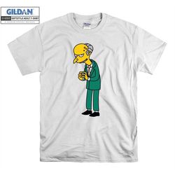 The Simpsons Montgomery Burns Sly T shirt Hoodie Tote Bag Hoody T-shirt Tshirt S-M-L-XL-XXL-3XL-4XL-5XL Oversized Men Wo