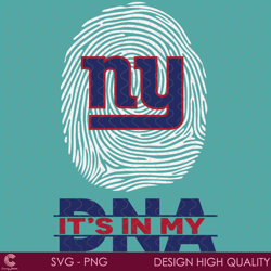 Its In My DNA New York Giants Svg, Sport Svg, New York Giants Svg, The Giants Sv