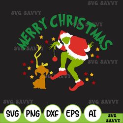 Christmas SVG, Merry Christmas SVG, Merry Christmas Saying Svg, Christmas Clip Art, Christmas Cut Files