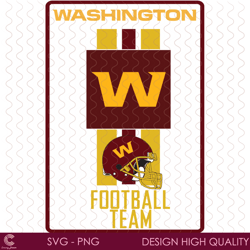 Washington Football Team Svg, Sport Svg, Washington Team Svg, Washington NFL, Wa