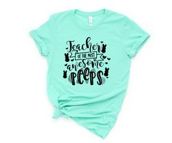 Teacher of the most Awesome Peeps Shirt,Teacher Shirt,Easter Teacher Shirt,Teacher T-Shirt,Teacher Tee,Peeps T-Shirt,Eas