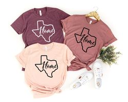 Texas Shirt, Texas Shirt Women, Texas State T Shirt, Texas Cactus Shirt, Texas Home Shirt, Texas Women's Shirt, Home Sta