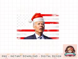 Funny Biden Confused Merry Happy 4th of July Christmas Flag png, instant download, digital print