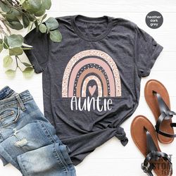 Auntie T-Shirt, Auntie Gift, Aunt Shirt, Gift for Auntie, Aunt Gift, Gift for Sister, Mother's Day Tee, Gift for Aunt, A