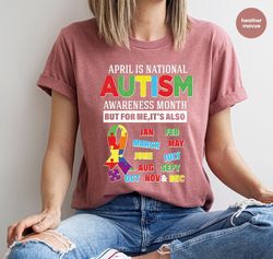 Autism Shirt, Autism Awareness Month TShirt, Autism Teacher T Shirt, Autism Mom Crewneck Sweatshirt, Autism Gift, Neurod
