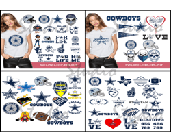 Dallas Cowboys Bundle Svg, Cowboys Svg, Cowboys logo svg, Nfl svg,Dallas Cowboys SVG, Dallas Cowboys Silhouette, Dallas
