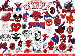 spiderman svg bundle, spider-man svg cut files for cricut, spider man clipart, spiderman silhouette /